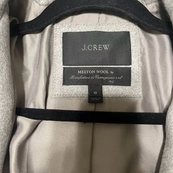 JCrew Melton Wool Coat - Picture 5 of 7